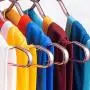 Ibnotuiy Heavy Duty Aluminum Alloy Coat Suit Clothes Clothing Hangers Closet Storage Rack Pack of 10 (Rose Gold)
