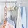 banlany Rotatable Clothes Hanger Space Saver Rack Home Clothing Closet Storage Hook Suit Hangers