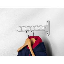 Spectrum 35000 Diversified Wall Mount Hanger Holder Closet Organizer, White