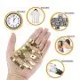 Picture Hangers, Mosskic Picture Hanging Kit Assortment Heavy Duty Picture Photo Frame Hooks for Wall & Wood(230 Pcs)