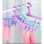 HJYPYJ Magic Hanger,3 Pieces Plastic Household Multi-Purpose Hanger Clip,Detachable Space-Saving Organizer Hanger Durable/Random Selection / 13x15.5cm