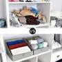 GRANNY SAYS Open Storage Bins, Trapezoid Storage Box, Closet Shelf Storage Bins, Gray, 3-Pack GRANNY SAYS Open Storage Bins, Trapezoid Storage Box, Closet Shelf Storage Bins, Gray, 3-Pack