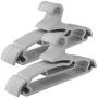 SONGMICS Plastic Hangers, Set of 50, Space-Saving Clothes Hangers, Non-Slip, for Jackets, Shirts, Dresses, Scarves, Gray UCRP42G50 SONGMICS Plastic Hangers, Set of 50, Space-Saving Clothes Hangers, Non-Slip, for Jackets, Shirts, Dresses, Scarves, Gray UCRP42G50