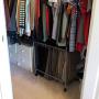 Evelots Pant/Jeans/Trouser Rolling Trolley-Closet Organizer-Come with 18 Hangers