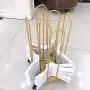 SYHmlxd Clothes Stand Clothes Tree Standard Wooden Hangers Clothes Tree Storage Stand Smooth Anti-Rust Stacker Swivel Casters Easy Movement Iron, Wood (Color : Gold) SYHmlxd Clothes Stand Clothes Tree Standard Wooden Hangers Clothes Tree Storage Stand Smooth Anti-Rust Stacker Swivel Casters Easy Movement Iron, Wood (Color : Gold)