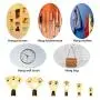 Picture Hangers, Picture Hanging Kit,120 Pieces Picture Photo Frame Hooks for Heavy Duty Picture Frame Hanging with Wall Mounting Nails Supports 10-100 lbs Boxes Included by MANGZ Picture Hangers, Picture Hanging Kit,120 Pieces Picture Photo Frame Hooks for Heavy Duty Picture Frame Hanging with Wall Mounting Nails Supports 10-100 lbs Boxes Included by MANGZ