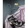 Hangon Recycled Plastic with Notches Shirt Hangers, 17 Inch, Black, 25 Pack Hangon Recycled Plastic with Notches Shirt Hangers, 17 Inch, Black, 25 Pack