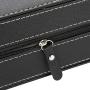 Fdit Watch Display 10 Grids Storage Boxes Zipper Travel Collector Case Organizer