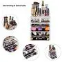 Makeup Organizer Acrylic Cosmetic with 6 Storage Drawers and Jewelry Display Boxes One-pieces Makeup Organizer Acrylic Cosmetic with 6 Storage Drawers and Jewelry Display Boxes One-pieces