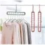 10pcs Non-Slip Plastic Clothes Hanger Random Color Storage Rack Holder Wardrobe Closet Organizer Clothing Space Saving Hanging Hooks 10pcs Non-Slip Plastic Clothes Hanger Random Color Storage Rack Holder Wardrobe Closet Organizer Clothing Space Saving Hanging Hooks