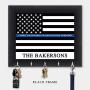 Personalized Key Holder, Police Officer Gift, Key Hanger, Wall Key Rack, Wall Key Holder, Key Holders, Rustic Wood Key Holder 10" x 12"