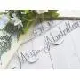 Wedding Hanger With Date and White Flowers Last Name Personalized Hanger Custom Hanger Bridal Hanger Bride Bridal Shower Gift Bridesmaid Wedding Hanger With Date and White Flowers Last Name Personalized Hanger Custom Hanger Bridal Hanger Bride Bridal Shower Gift Bridesmaid
