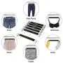 SONGMICS Pants Hangers, Set of 12, Wood Hangers with Adjustable Anti-Rust Metal Clips, for Skirts Pants Slacks UCRW008BK SONGMICS Pants Hangers, Set of 12, Wood Hangers with Adjustable Anti-Rust Metal Clips, for Skirts Pants Slacks UCRW008BK