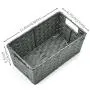 EZOWare Pack of 3 Paper Rope Woven Storage Baskets, Multipurpose Organizer Bins with Handles Perfect for Storing Small Household Item - Gray EZOWare Pack of 3 Paper Rope Woven Storage Baskets, Multipurpose Organizer Bins with Handles Perfect for Storing Small Household Item - Gray
