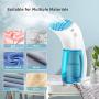 Travel Steamer for Clothes, 120V Handheld Garment Steamer, Powerful 25s Fast Heat-up, 360°Leak-Proof No Spitting, 12Mins Continuous Steam, Auto-Off, Fabric Wrinkles Remover for Home Hotel Travel