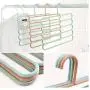 10PC Random Color 5 Layers Non-Slip Multifunctional Clothes Hangers Pants Storage Hangers Cloth Rack Multilayer Scarf Tie Rack Hanger Decoration 10PC Random Color 5 Layers Non-Slip Multifunctional Clothes Hangers Pants Storage Hangers Cloth Rack Multilayer Scarf Tie Rack Hanger Decoration