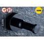 NUOBESTY 4pcs Wall Mounted Hook Aluminum Punch Free Adhesive Towel Coat Cloth Hat Hook Rack Key Hanger with 6ml Glue for Kitchen Bathroom