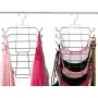 Magicool Cami Hanger 4 Pack Space Saving Hangers Closet Organizer for Tank Top, Cami, Bra, Pajamas, Strappy Dress,Bathing Suit