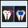 Tooth Fairy Pillow and Tooth Fairy Door Hanger Felt or So Soft Fleece Plush with tooth/money pocket