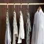 Nearbyme Pants Hangers 4 Pack S-Shaped Space Saving Hangers Non-Slip Stainless Steel Clothes Hangers Closet Organizer for Pants Jeans
