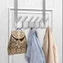 1 PCS Over The Door Hanger Hook, Stainless Steel Heavy Duty Organizer Hooks Hanger, 12 Hooks Rack for Heavy Coat, Big Bags, Towel, Robe 1 PCS Over The Door Hanger Hook, Stainless Steel Heavy Duty Organizer Hooks Hanger, 12 Hooks Rack for Heavy Coat, Big Bags, Towel, Robe