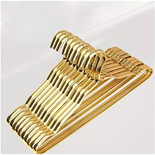 Household Adult Clothes Hanger No Rust Heavy Duty Rose Gold Metal Hanger Closet Organizer 10pcs Random Color Household Adult Clothes Hanger No Rust Heavy Duty Rose Gold Metal Hanger Closet Organizer 10pcs Random Color