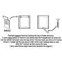 T-Lock security hangers locking hardware set for (50) wood or aluminum picture frames plus free HARDENED wrench!