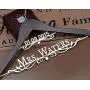Personalized Wedding Hanger, Custom bridal hanger, Bridal dress hanger, bridal shower gift EL008 Personalized Wedding Hanger, Custom bridal hanger, Bridal dress hanger, bridal shower gift EL008