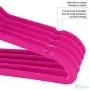 OcEaN Home & Living Hangers Velvet, 10/20/30 Pack Non-Slip Velvet Kids Hangers for Jackets, Pants, Dress Clothes, Pink-10
