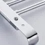 Asnlove Wall Mounted Swivel Towel Bar- Stainless Steel Bathroom Towel Rack Hanger- Kitchen Towel Dish Cloths Holder Organizer- Rotating Space Saver Towel Rack with Hook(2 Bar) Asnlove Wall Mounted Swivel Towel Bar- Stainless Steel Bathroom Towel Rack Hanger- Kitchen Towel Dish Cloths Holder Organizer- Rotating Space Saver Towel Rack with Hook(2 Bar)