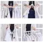 EvaroFly Multipurpose Magic Folding Hanger, Save Space Storage Clothes Hanger, Household Travel Camping -White 53x42x28cm