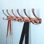 WEBI Wall Mounted Coat Rack with 6 Hooks for Hanging Coats,23-5/8 Coat Hanger Wall Mount Hook Rack Wall Hanger for Jacket,Hats,Clothes,Antique Copper,2 Packs WEBI Wall Mounted Coat Rack with 6 Hooks for Hanging Coats,23-5/8 Coat Hanger Wall Mount Hook Rack Wall Hanger for Jacket,Hats,Clothes,Antique Copper,2 Packs