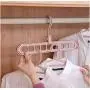 10pcs Random Color Space Saver Hangers Wonder Magic Clothes Hangers Closet Organizer Hook Rack Decoration 10pcs Random Color Space Saver Hangers Wonder Magic Clothes Hangers Closet Organizer Hook Rack Decoration
