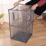 Spachy Mesh Laundry Bag Hampers Basket Collapsible Washing Laundry Basket with Carry Handle Net Cloth Hanger Storage Basket Dirty Clothes Storage Hamper Spachy Mesh Laundry Bag Hampers Basket Collapsible Washing Laundry Basket with Carry Handle Net Cloth Hanger Storage Basket Dirty Clothes Storage Hamper