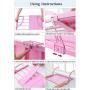 APSOONSELL Clothes Drying Shoe Rack for Laundry Expandable Dry Clothes Rack Balcony Hanging Rack Portable Clothes Hanger Window Sill Rack