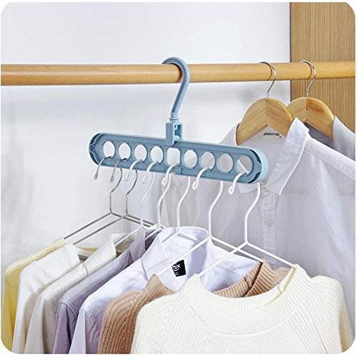 10pcs Random Color Indoor tie Hanger Plastic Clothes Hanger for Belt Household Balcony Storage Scarf Holder Head Scarf Hanger for Trousers