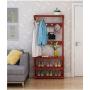 Yuwen Pared Percha para La Wieszaki Kleerhanger Colgador Ropa Appendiabiti Wood Cintre Wieszak Cabide Perchero De Pie Clothes Hanger