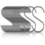 30 Pack Heavy Duty S Hooks Stainless Steel S Shaped Hooks 2.5 inch Metal Hooks for Hanging, Hanging Hook for Kitchen, Bathroom, Bedroom and Office