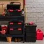 IRIS 30 Quart WEATHERTIGHT Storage Box, 6 Pack, Black IRIS 30 Quart WEATHERTIGHT Storage Box, 6 Pack, Black