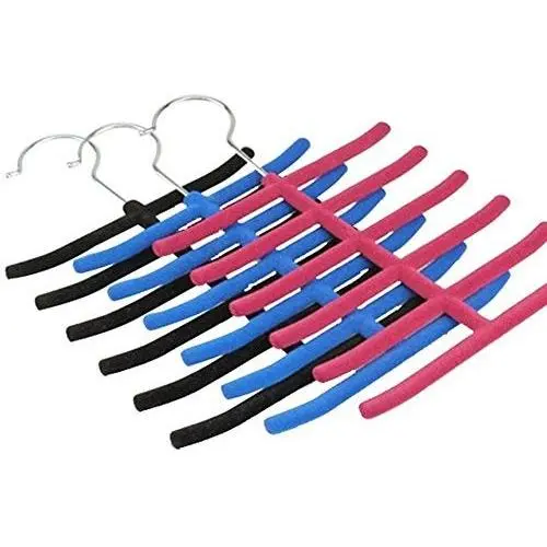 XH12 Tie Belt Towel Velvet Flocked Non-Slip Scarf Shawl Tie Belt Clothes Hanger XH12 Tie Belt Towel Velvet Flocked Non-Slip Scarf Shawl Tie Belt Clothes Hanger