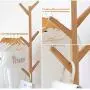 Bamboo Garment Rack, FOME Bamboo Clothes Laundry Rack Clothing Rack with Shelves Entryway Storage Rack with Wheels 6 Side Hook Coat Hanger for Jacket Umbrella Clothes Hats Scarf and Handbags Bamboo Garment Rack, FOME Bamboo Clothes Laundry Rack Clothing Rack with Shelves Entryway Storage Rack with Wheels 6 Side Hook Coat Hanger for Jacket Umbrella Clothes Hats Scarf and Handbags
