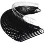 Produit Royal 100PCS Black Non Slip Velvet Clothes Hanger Suit/Coat/Shirt/Pants Hangers Hook Pack Space Storage Organize Closet Flocked Lightweight Home New Produit Royal 100PCS Black Non Slip Velvet Clothes Hanger Suit/Coat/Shirt/Pants Hangers Hook Pack Space Storage Organize Closet Flocked Lightweight Home New