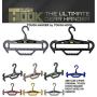 Tough Hanger (Grey) Ultimate Premium XL Large Heavyweight Heavy Duty Strong Hanger Holds 150 Lbs, USA Made The Only Hangers on The Market with a Built in Carry Handle