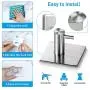 AYAYASTORY Towel Hooks for Bathrooms, Ultra Strong Wall Hooks for Hanging Coats, Waterproof Hat Rack for Wall, No Residue Stainless Steel Adhesive Hooks, Reusable Wall Hangers Over Door Hooks-6 Packs AYAYASTORY Towel Hooks for Bathrooms, Ultra Strong Wall Hooks for Hanging Coats, Waterproof Hat Rack for Wall, No Residue Stainless Steel Adhesive Hooks, Reusable Wall Hangers Over Door Hooks-6 Packs