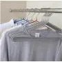 10 Pcs Clothes Hangers Non-Slip Hook for Suit Coat Closet Garment Outdoor Drying Rack Plastic Clothing Hanger Color Random 10 Pcs Clothes Hangers Non-Slip Hook for Suit Coat Closet Garment Outdoor Drying Rack Plastic Clothing Hanger Color Random