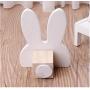 Cute Bunny Hook Wooden Clothes Hanger Wall Decor Children Bedroom Pendant 10pcs