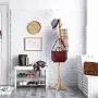 CHENNAO High-Grade Wooden Tree Coat Rack Stand, 6 Hooks - Super Easy Assembly NO Tools Required - 3 Adjustable Sizes Free Standing Coat Rack, Hallway/Entryway Coat Hanger Stand for Clothes, Suits, Acc CHENNAO High-Grade Wooden Tree Coat Rack Stand, 6 Hooks - Super Easy Assembly NO Tools Required - 3 Adjustable Sizes Free Standing Coat Rack, Hallway/Entryway Coat Hanger Stand for Clothes, Suits, Acc
