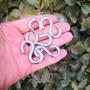 S Hook - Marine Grade 316 Stainless Steel 5/32'' Thick Metal Hook for Hanging and Utility Use (10Pieces)
