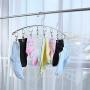 Stainless Steel Clips Drying Rack for Underwear Hanging Bra Sock Folding Laundry Hanger Drying Clothes Rack Dryer