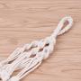 Flosky 3pcs/Set Macrame Plant Hanger Indoor Outdoor Hanging Basket Flower Pots Rope Net